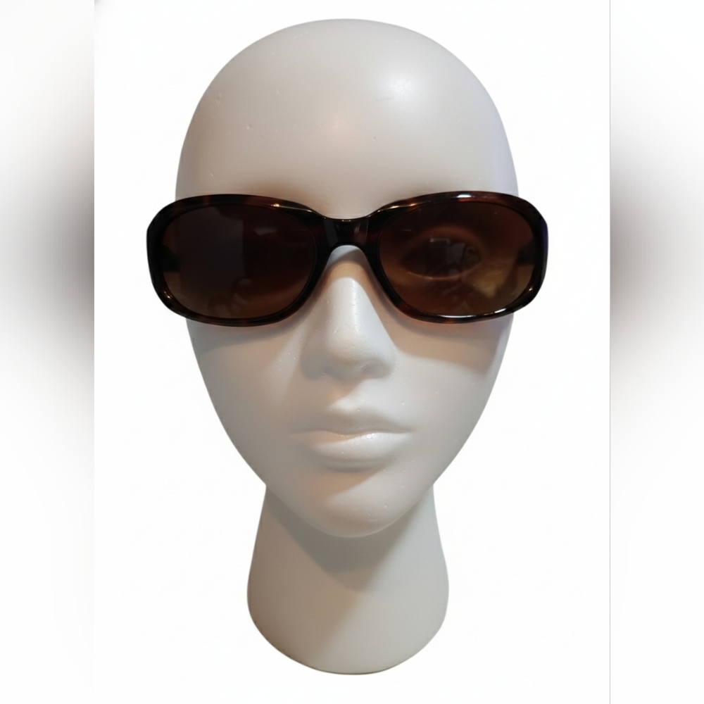 Vintage Tortoiseshell Oval Wrap Sunglasses 58mm